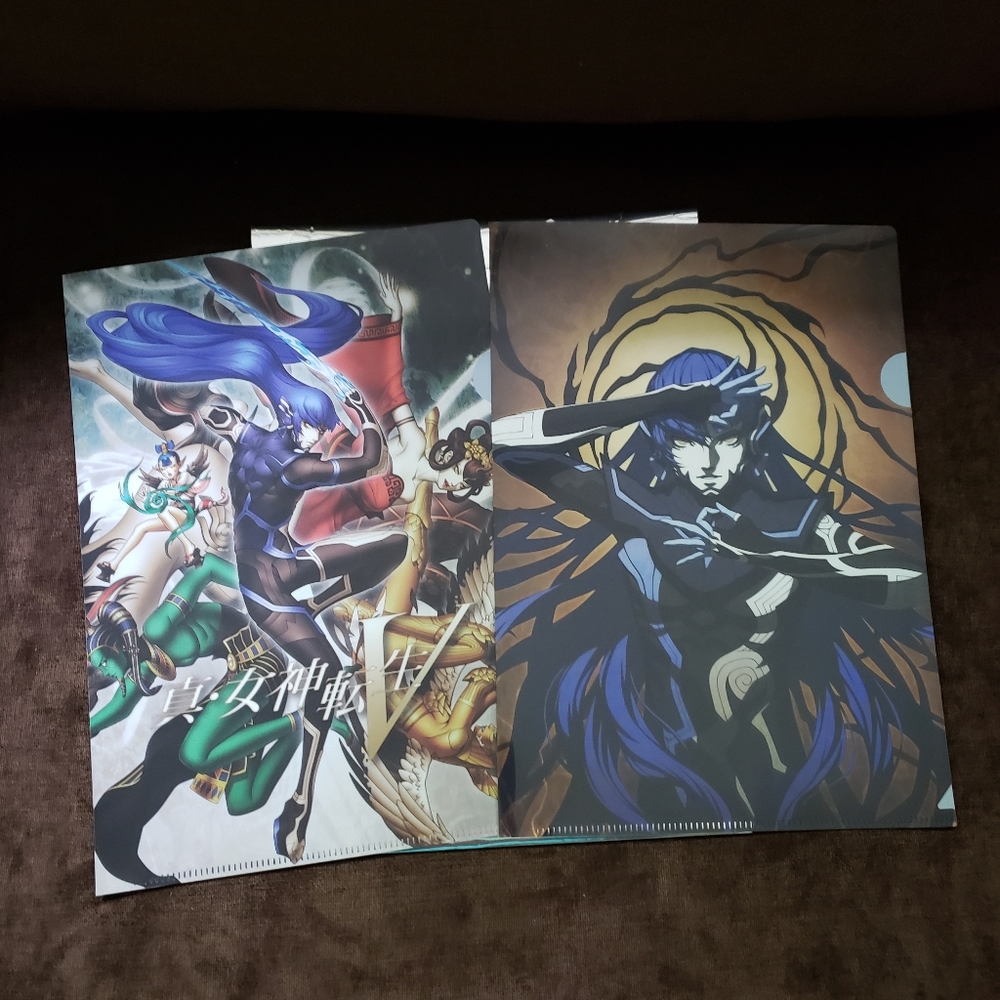 Shin Megami Tensei V Video Game Folder Set NWOT